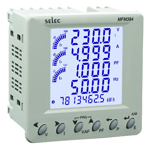 SELEC MFM 384 多功能集合式電表